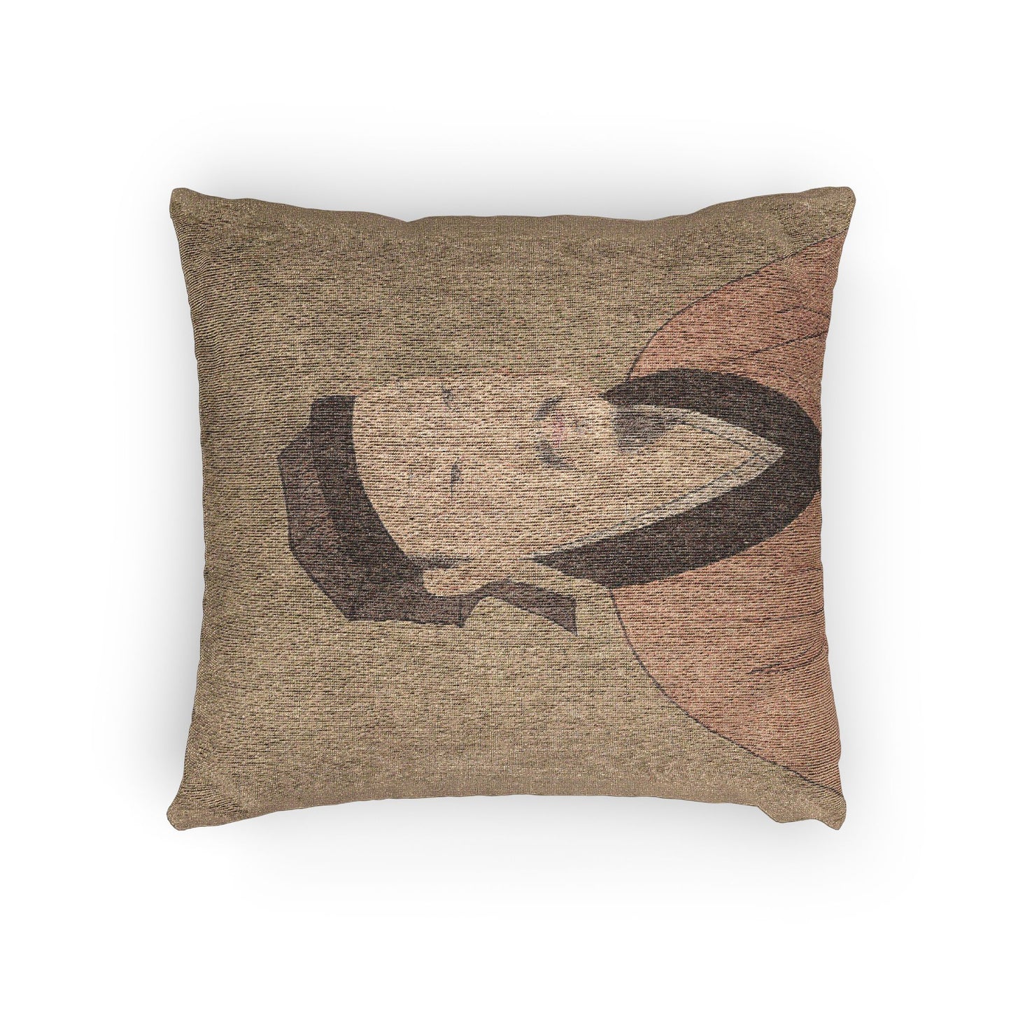 061_portrait-of-a-gentleman-album-leaf | Woven Pillow