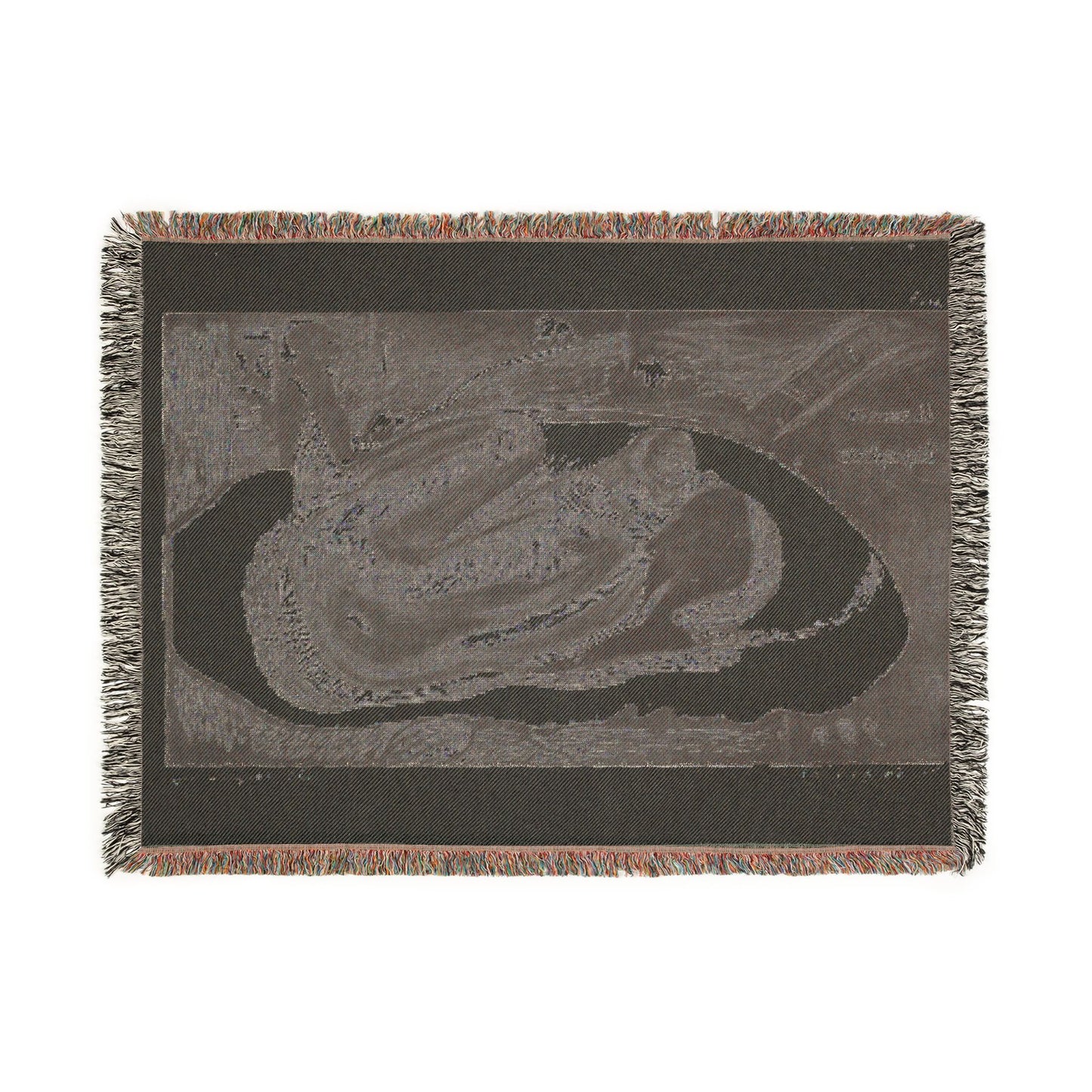 Paul Gauguin - Manao tupapau (She Thinks of the Ghost or The Ghost Thinks of Her), from the Noa Noa Suite | Woven Tapestry Blanket