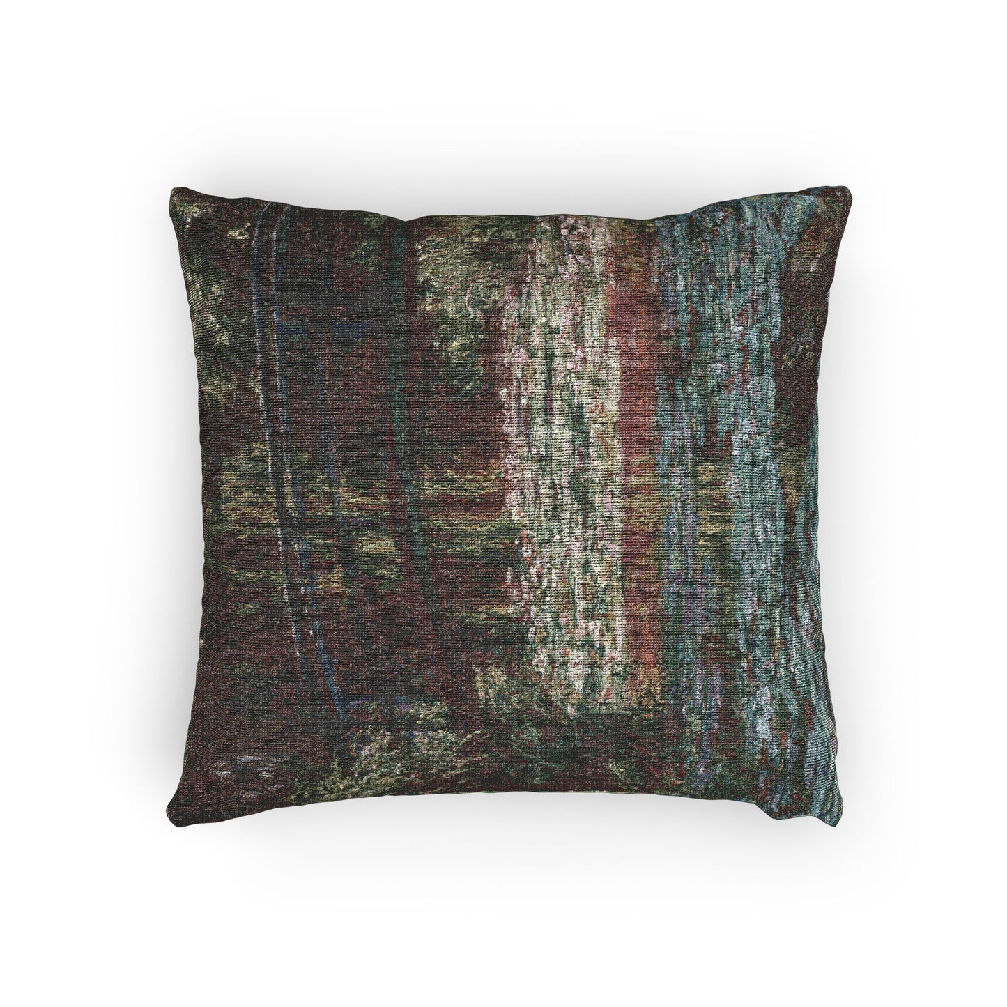 Claude Monet - Water Lily Pond | Woven Pillow