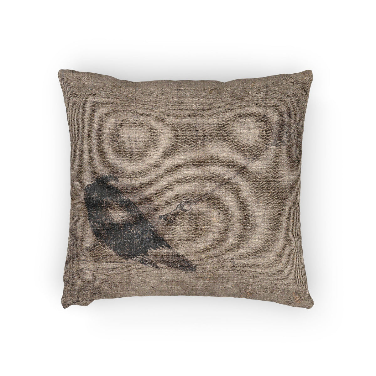 Willow and Magpie Pillow