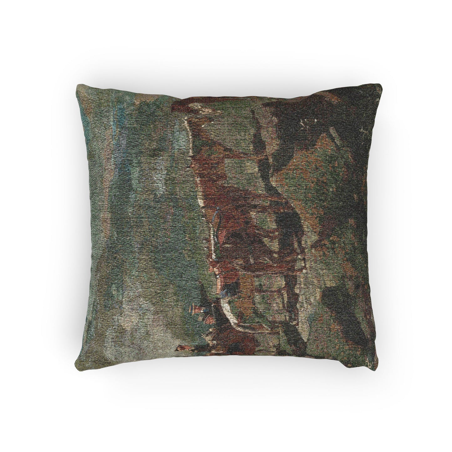 Winslow Homer - Mount Washington | Woven Pillow