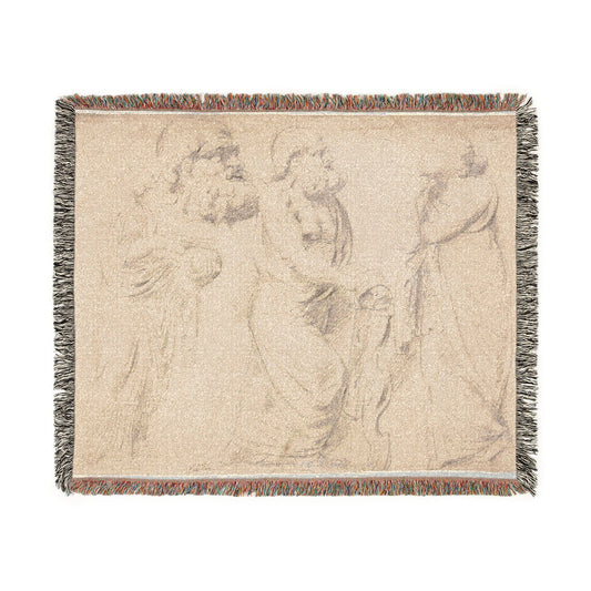 Studies of a Roman Sarcophagus — Rubens Tapestry Blanket