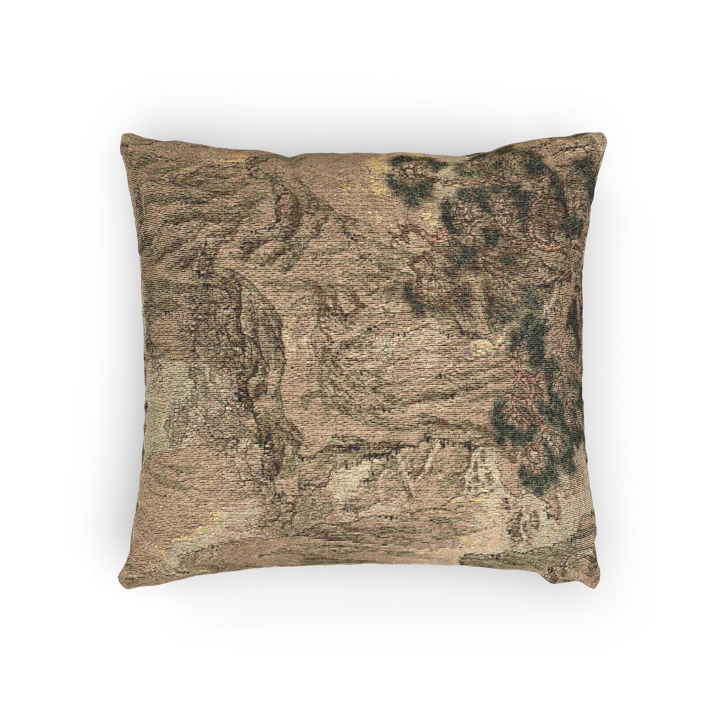 114_the-peach-blossom-spring | Woven Pillow