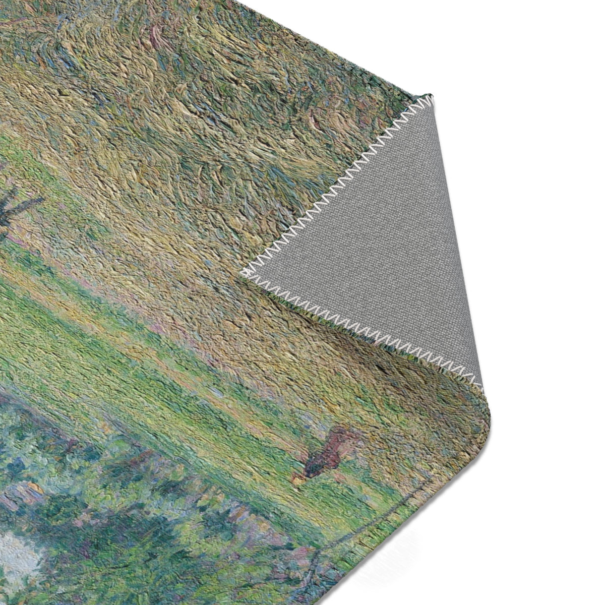 Haymaking at Éragny — Pissarro Area Rug