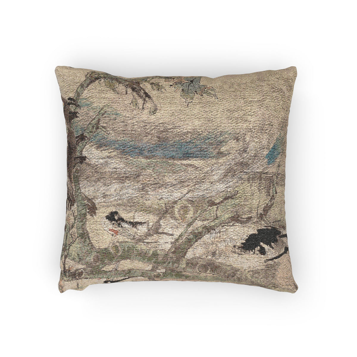 The Five Virtues Rooster Pillow