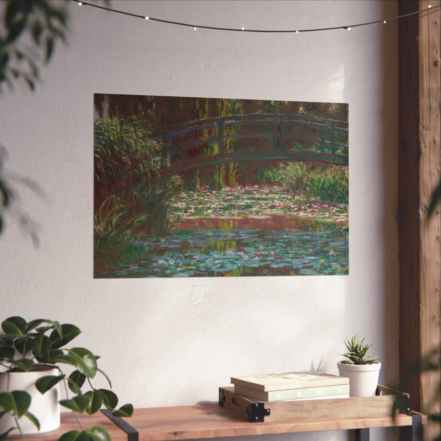 Claude Monet - Water Lily Pond | Fine Art Poster