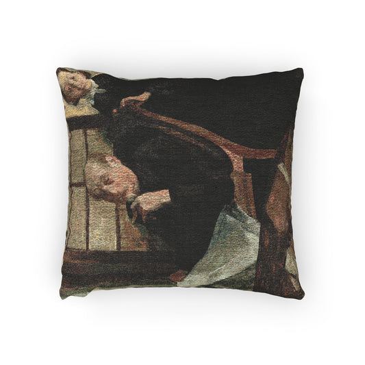 Henri Degas and His Niece Lucie Degas — Degas Pillow