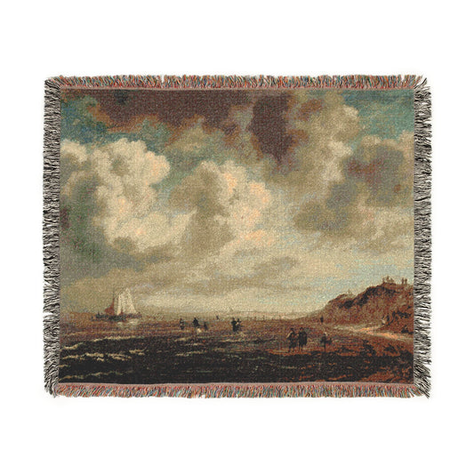Beach View (after Ruisdael) Tapestry Blanket