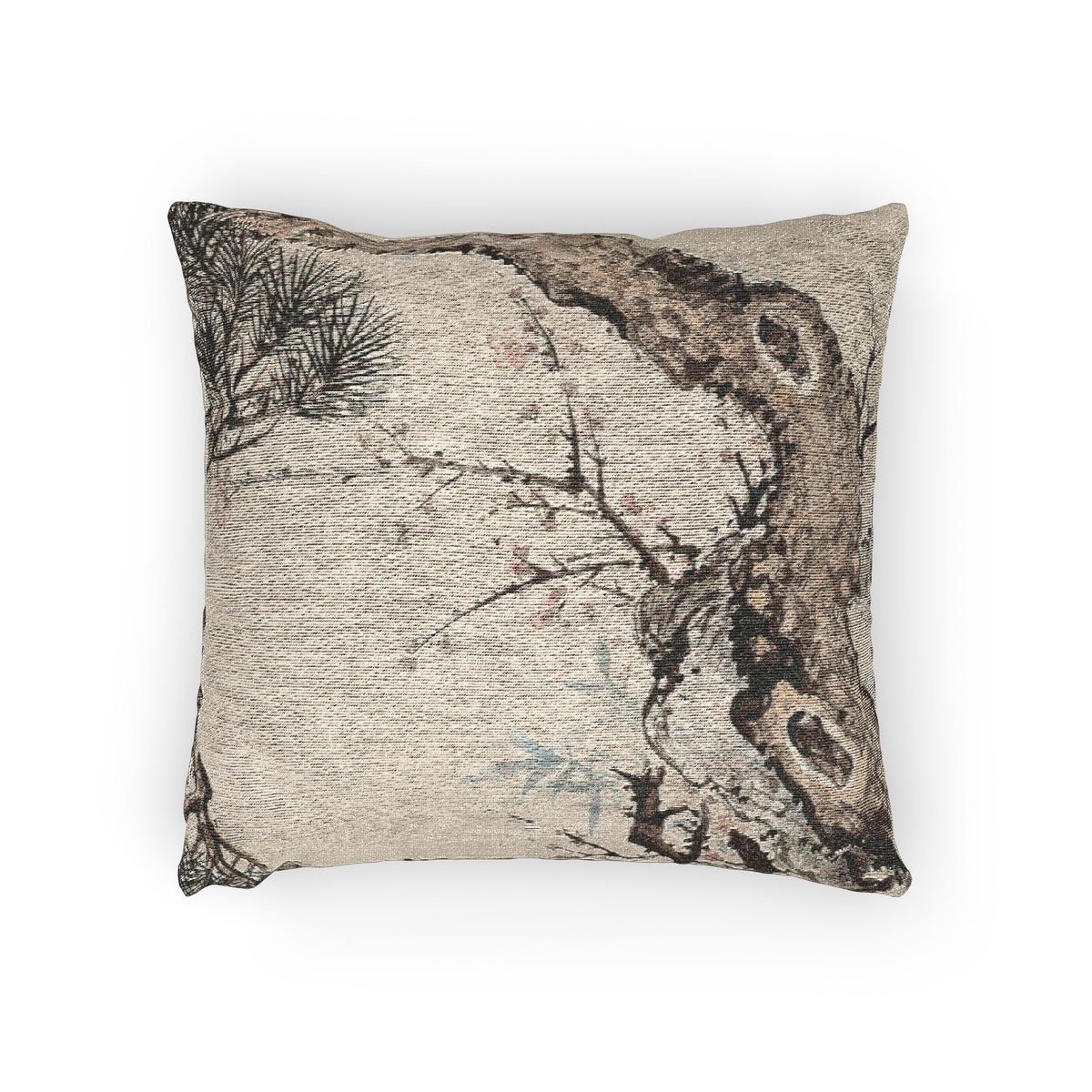 Three Purities Pine Plum Bamboo Pillow