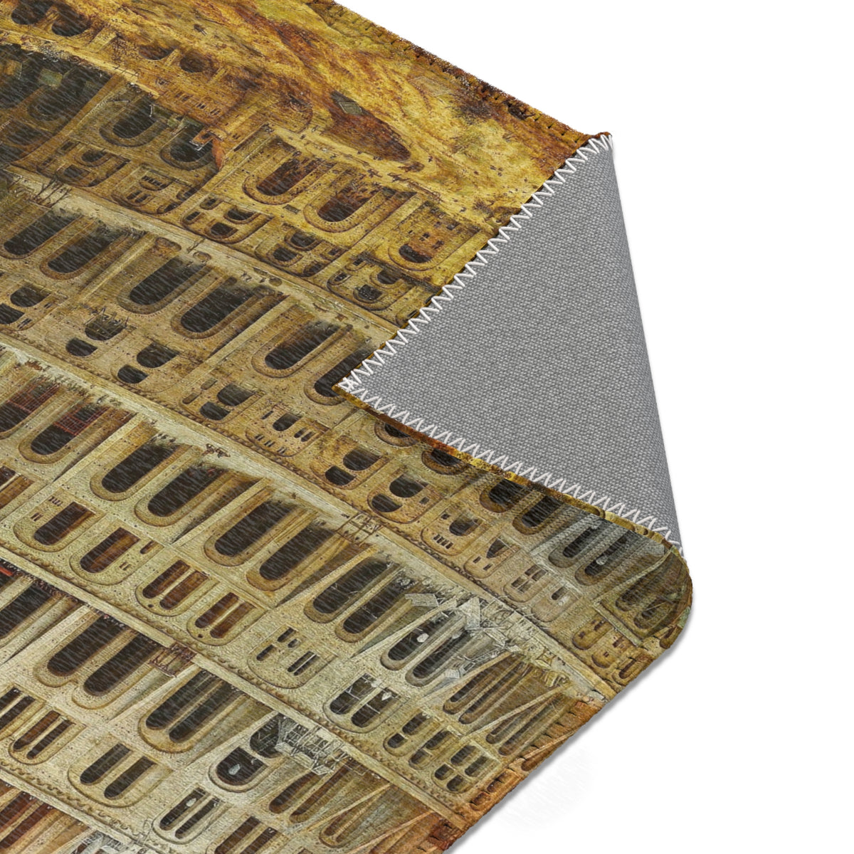 The Tower of Babel (Rotterdam) — Bruegel Area Rug