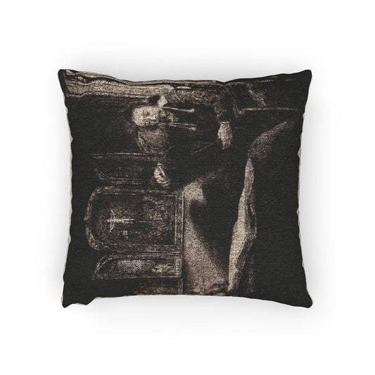 Abraham Francen, Apothecary — Rembrandt van Rijn Woven Pillow