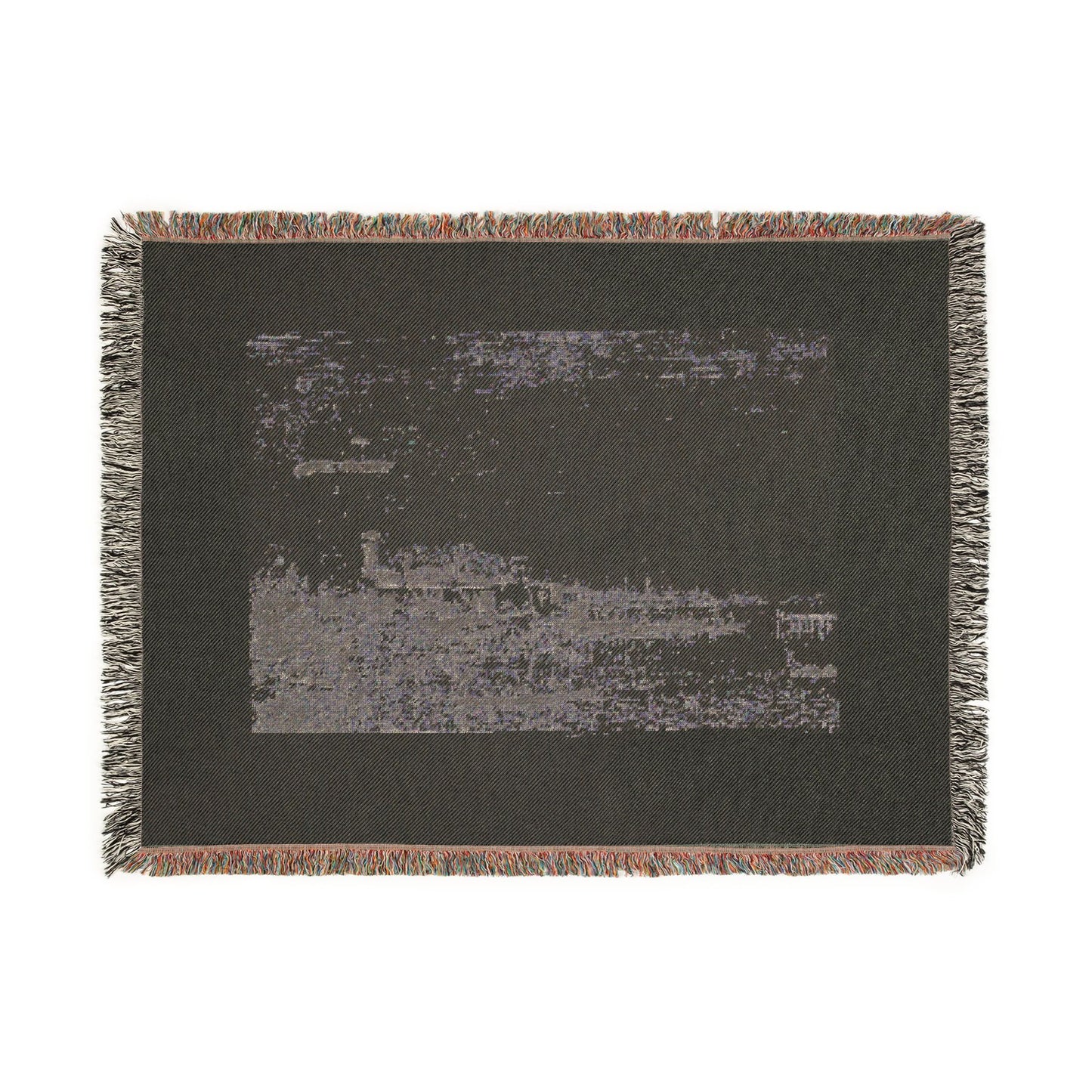 Canaletto - The Tower of Malghera, from Vedute | Woven Tapestry Blanket