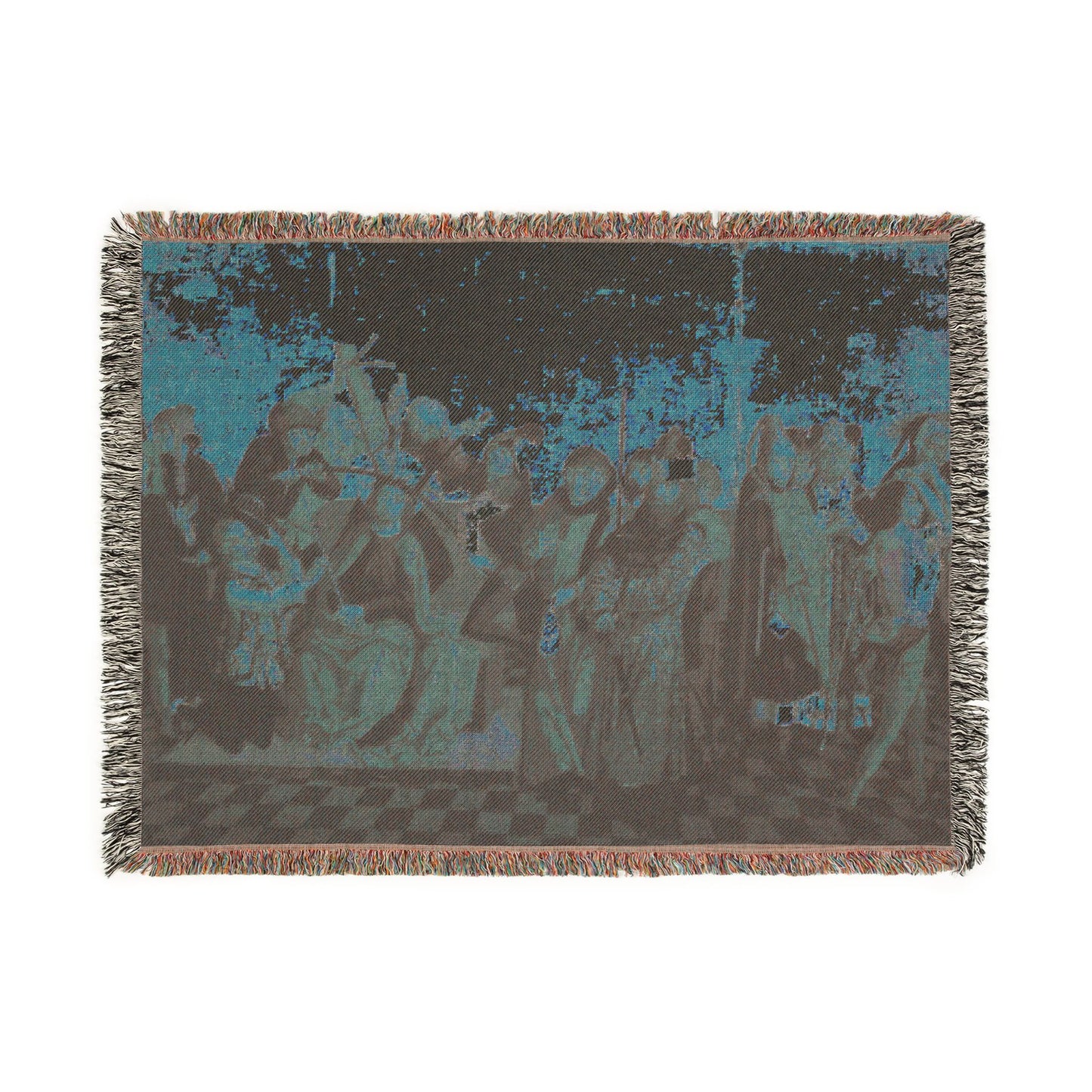 Isenmann, Colmar Altarpiece (Flagellation, Crowning with Thorns) | Woven Tapestry Blanket