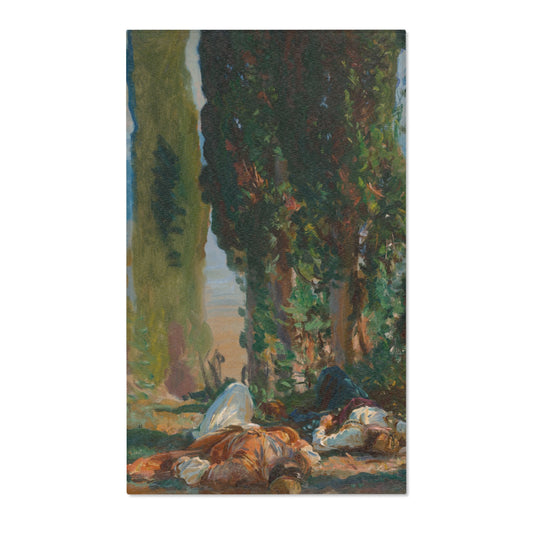 Under the Cypress Trees at Corfu — Sargent Area Rug