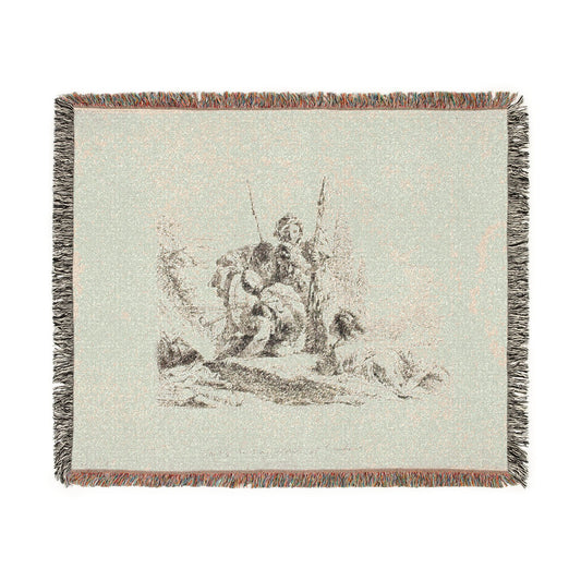 Three Soldiers and a Boy — Tiepolo Tapestry Blanket