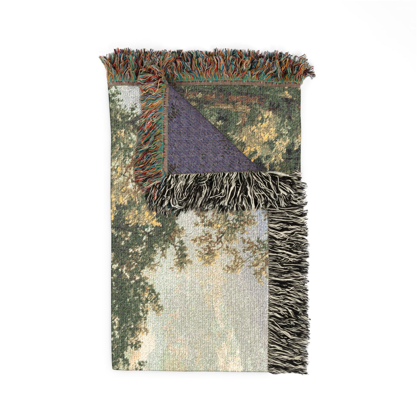 Prater Landscape Woven Throw Blanket