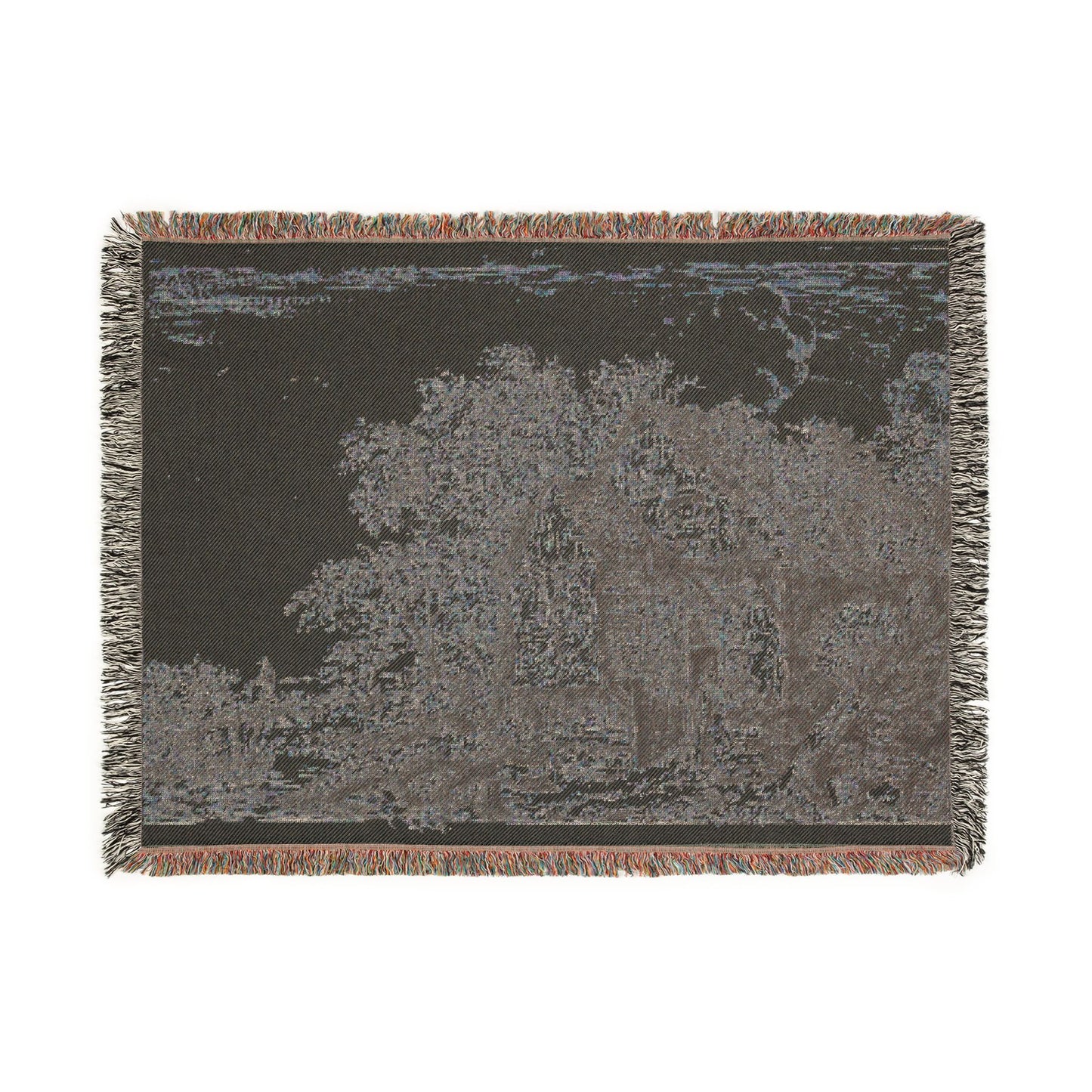 Jacob van Ruisdael - The Little Bridge | Woven Tapestry Blanket