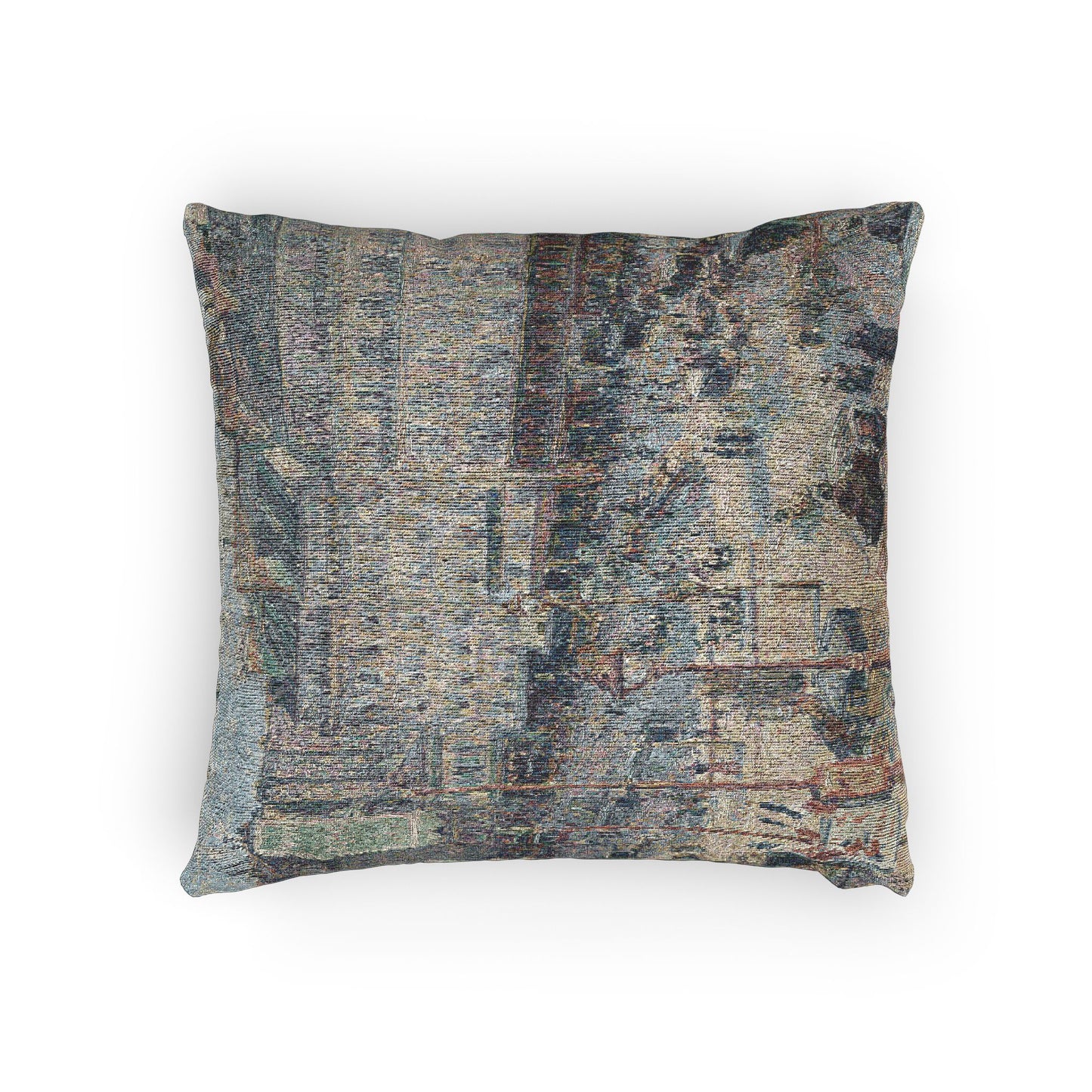 The Place du Havre, Paris — Camille Pissarro Woven Pillow