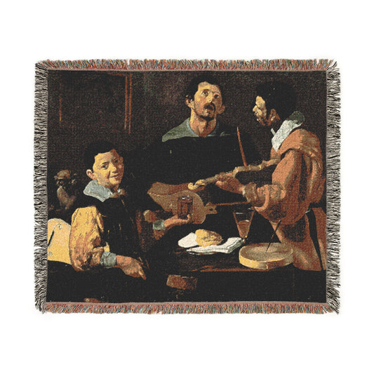 The Three Musicians — Velázquez Tapestry Blanket