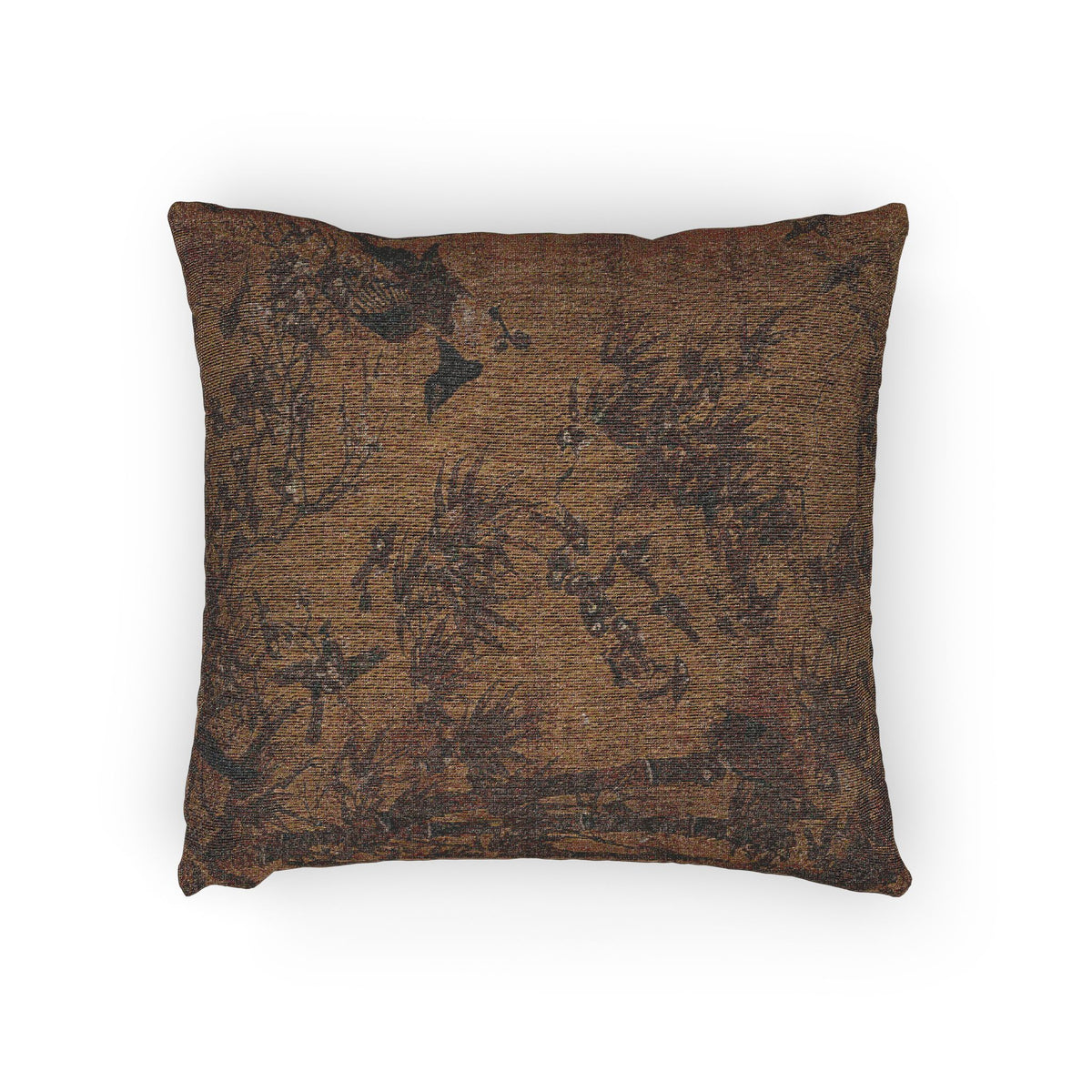 A Hundred Birds and the Three Friends Pillow