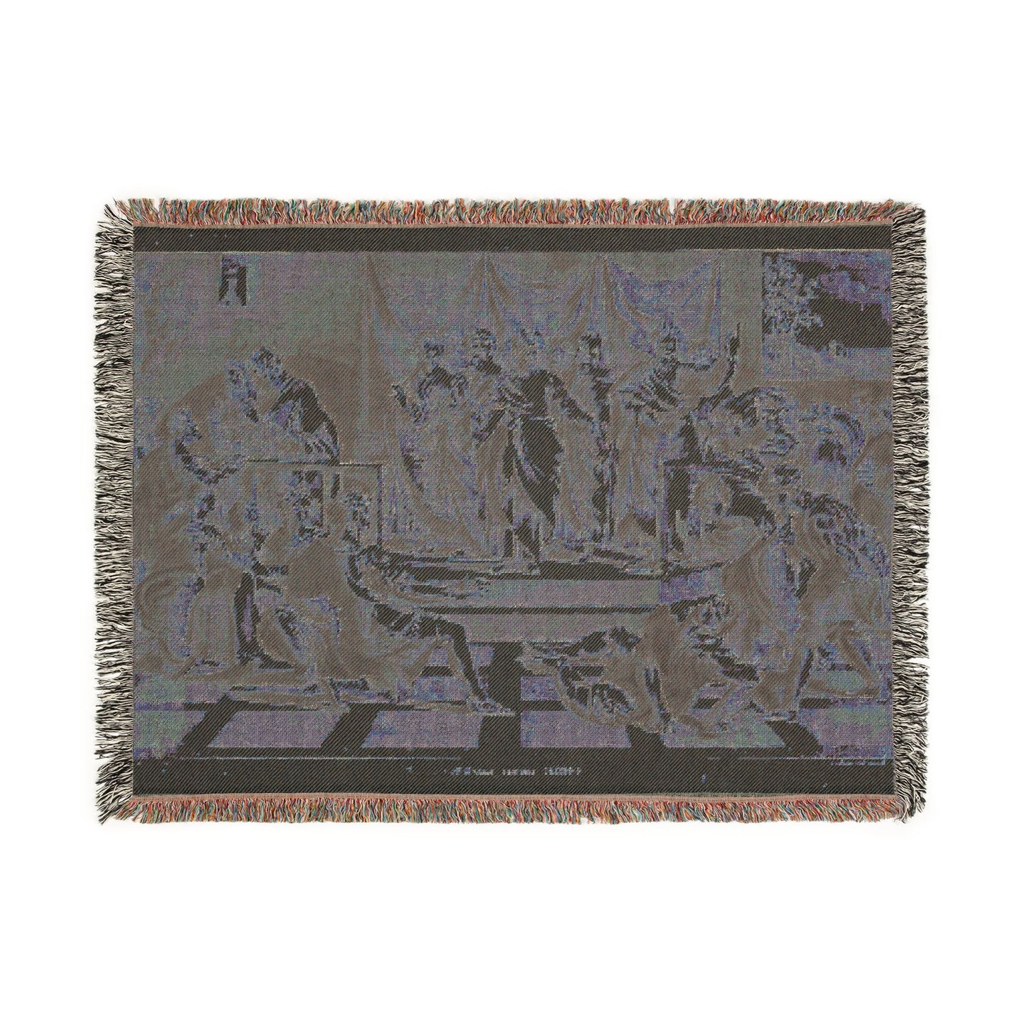 John Constable - Death of Ananias | Woven Tapestry Blanket