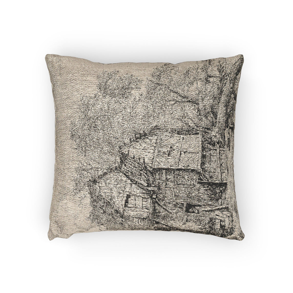 The Little Bridge — Ruisdael Pillow