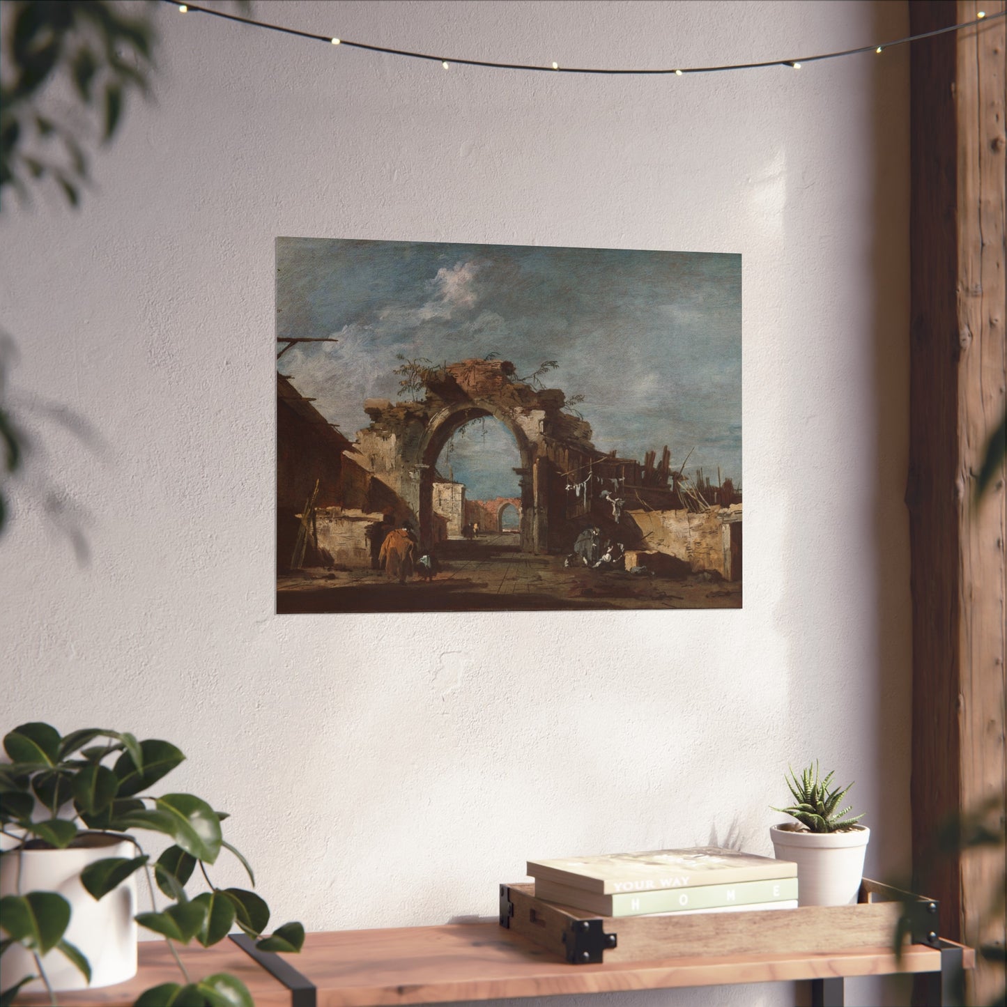 Francesco Guardi - Ruined Archway | Fine Art Poster