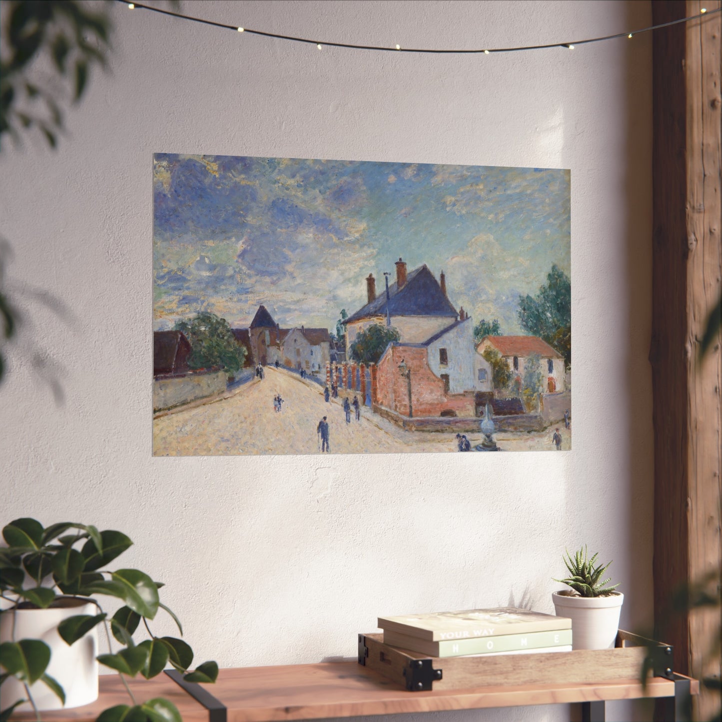 Alfred Sisley - Street in Moret | Fine Art Poster