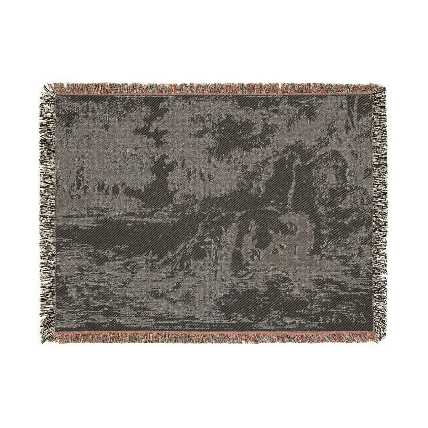 Eugène Delacroix - Ophelia's Death | Woven Tapestry Blanket