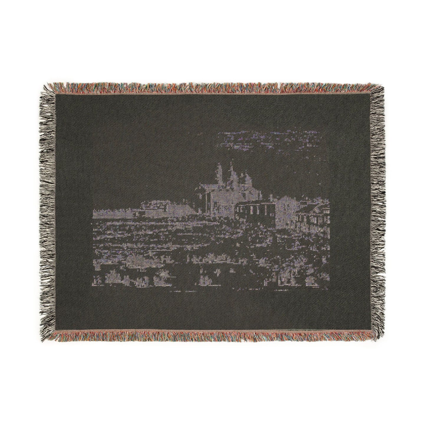 Canaletto - S. Giustina in prà della Vale, from Vedute | Woven Tapestry Blanket