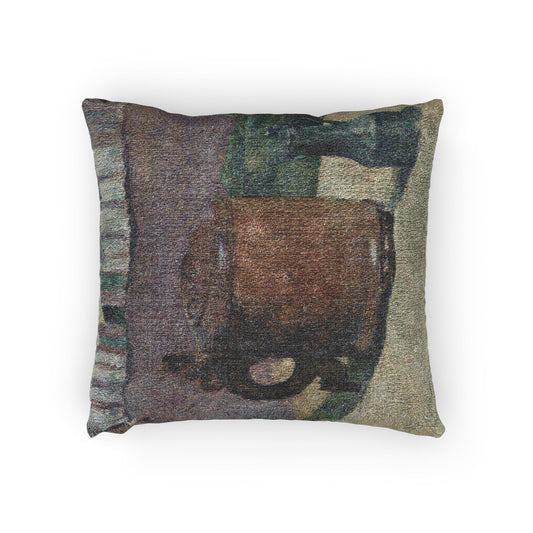 Still Life Wood Tankard and Metal Pitcher — Gauguin Pillow