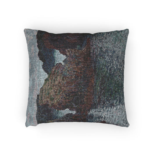 Rocks at Port-Goulphar, Belle-Île — Monet Pillow