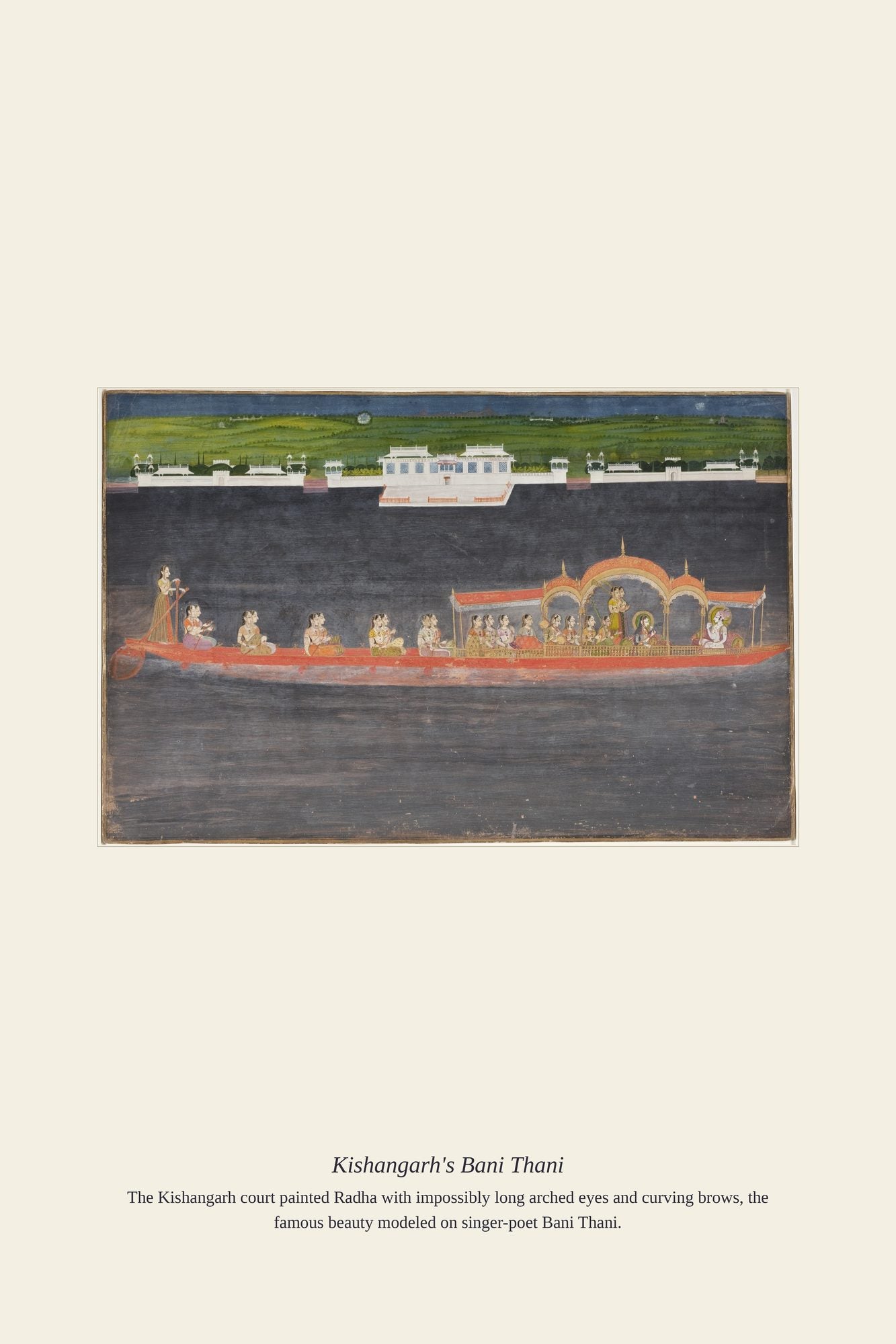 Kishangarh's Bani Thani — antique art print