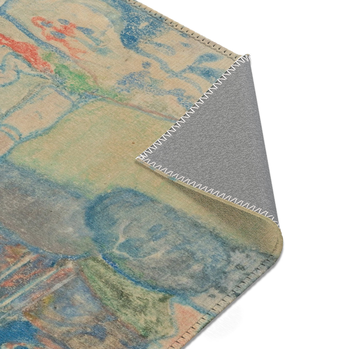 Tahitian Landscape — Gauguin Area Rug