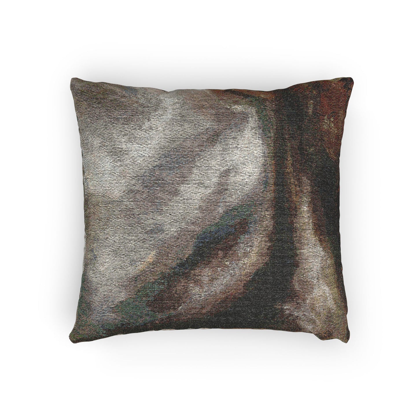 Joseph Mallord William Turner - Valley of Aosta Snowstorm, Avalanche, and Thunderstorm | Woven Pillow