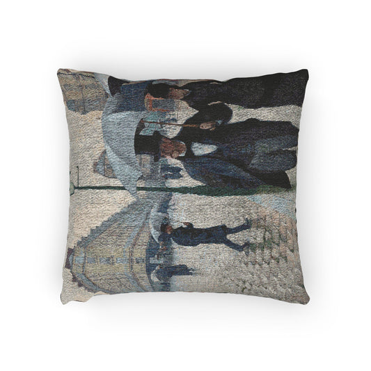 Paris Street; Rainy Day — Caillebotte Pillow