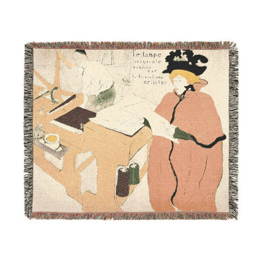 Cover for the first album — Toulouse-Lautrec Tapestry Blanket