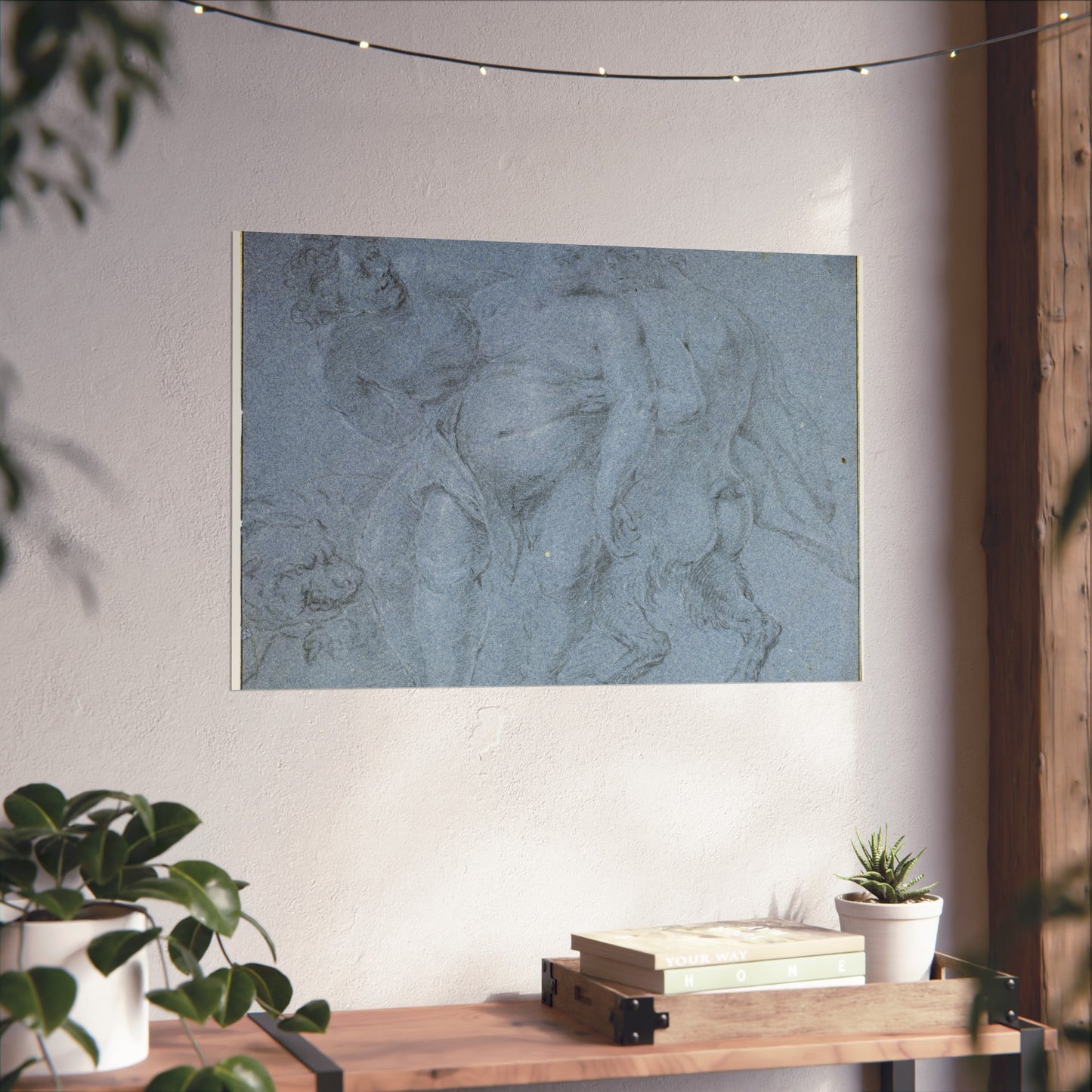 Peter Paul Rubens - Silenus Supported by Two Satyrs | Fine Art Poster