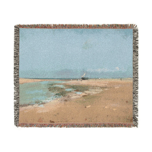 Beach at Low Tide — Degas Tapestry Blanket