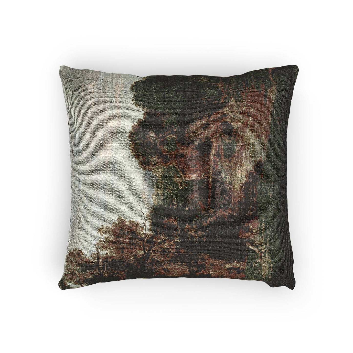 George Inness - The Old Mill | Woven Pillow