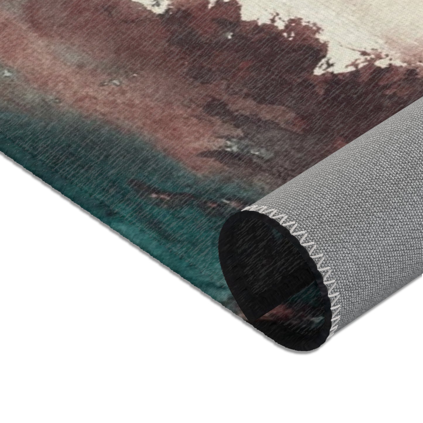 Winslow Homer - Breaking Storm, Coast of Maine | Area Rug