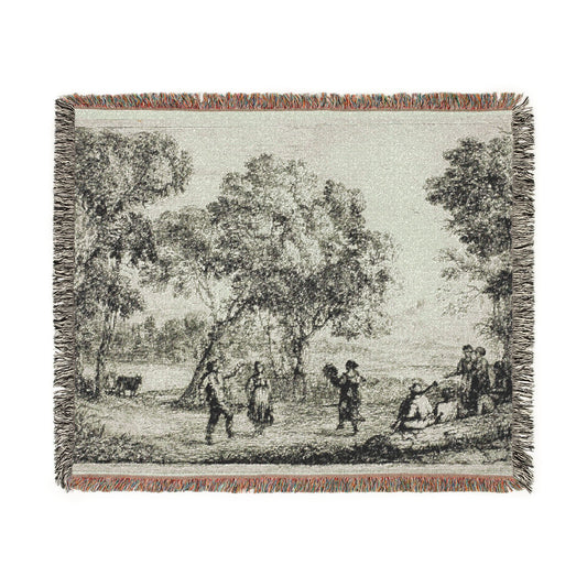 The Country Dance — Lorrain Tapestry Blanket