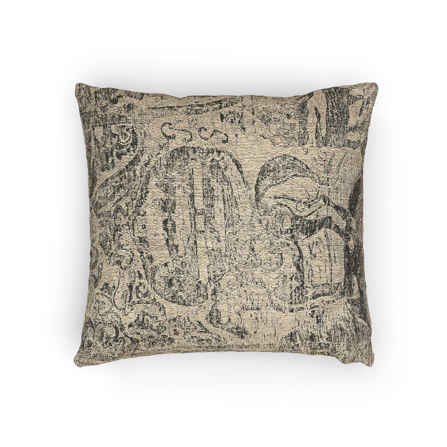 Paul Gauguin - Horse, with Other Animals and Ornaments | Woven Pillow