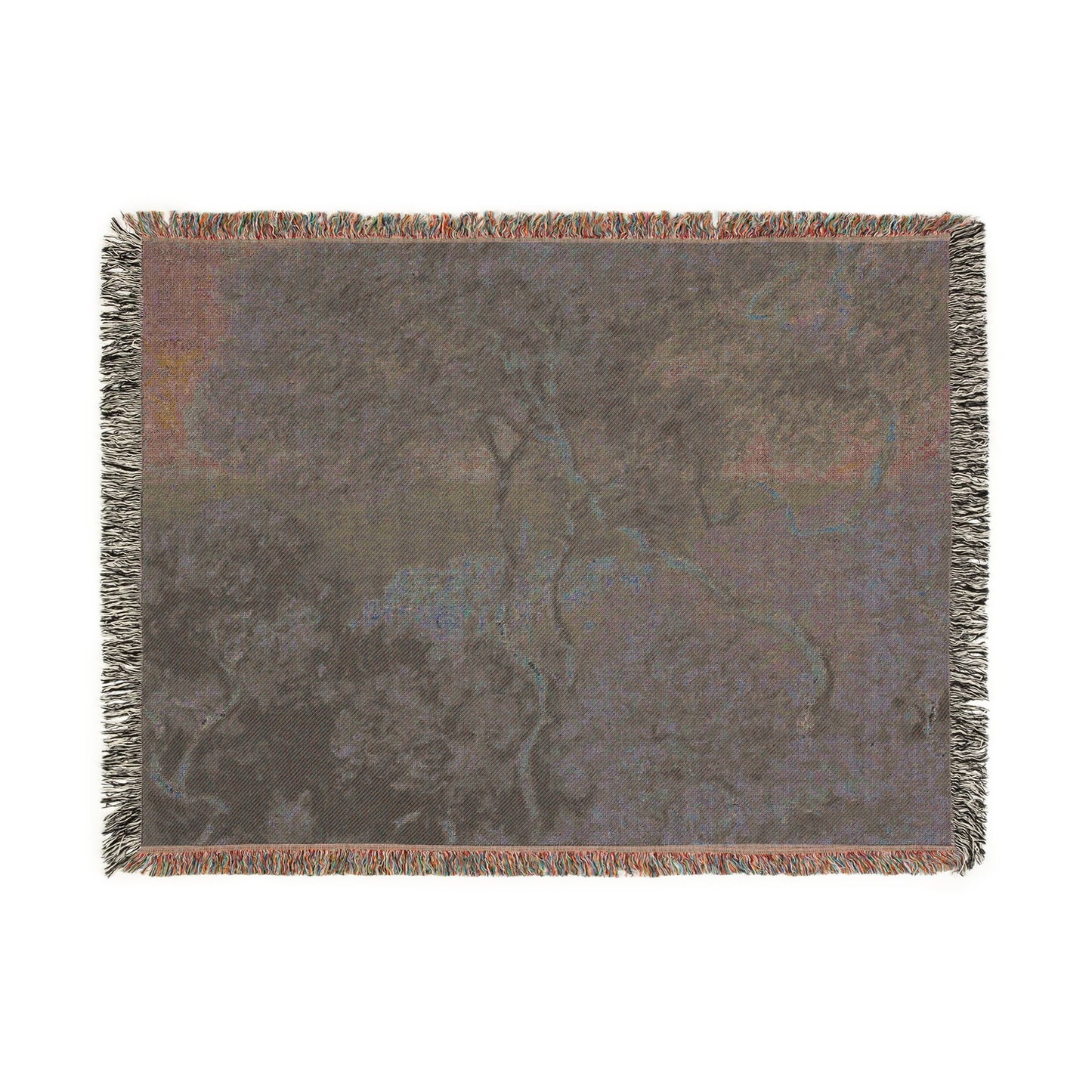 Claude Monet - Bordighera | Woven Tapestry Blanket