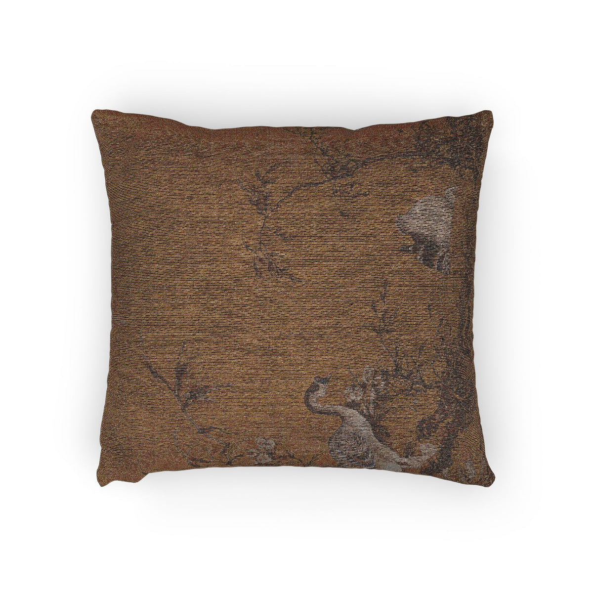 Geese on a Riverbank Pillow