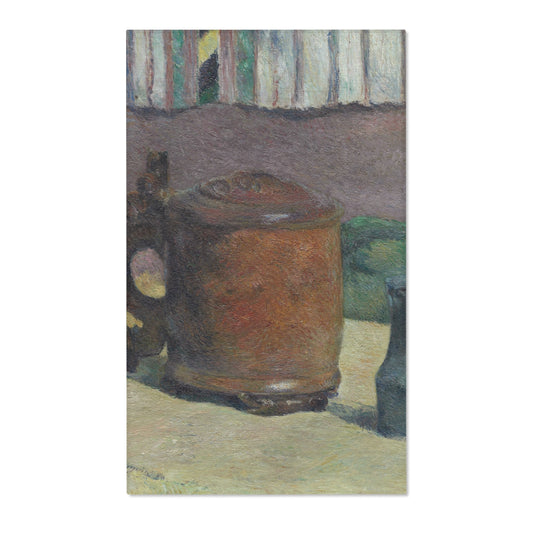 Still Life: Wood Tankard — Gauguin Area Rug