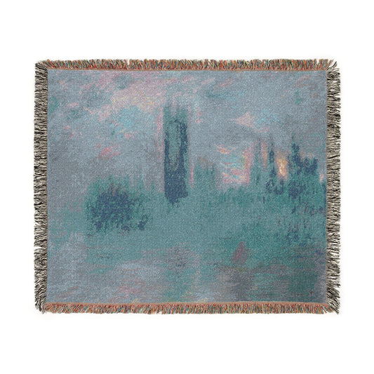 Houses of Parliament, London — Monet Tapestry Blanket