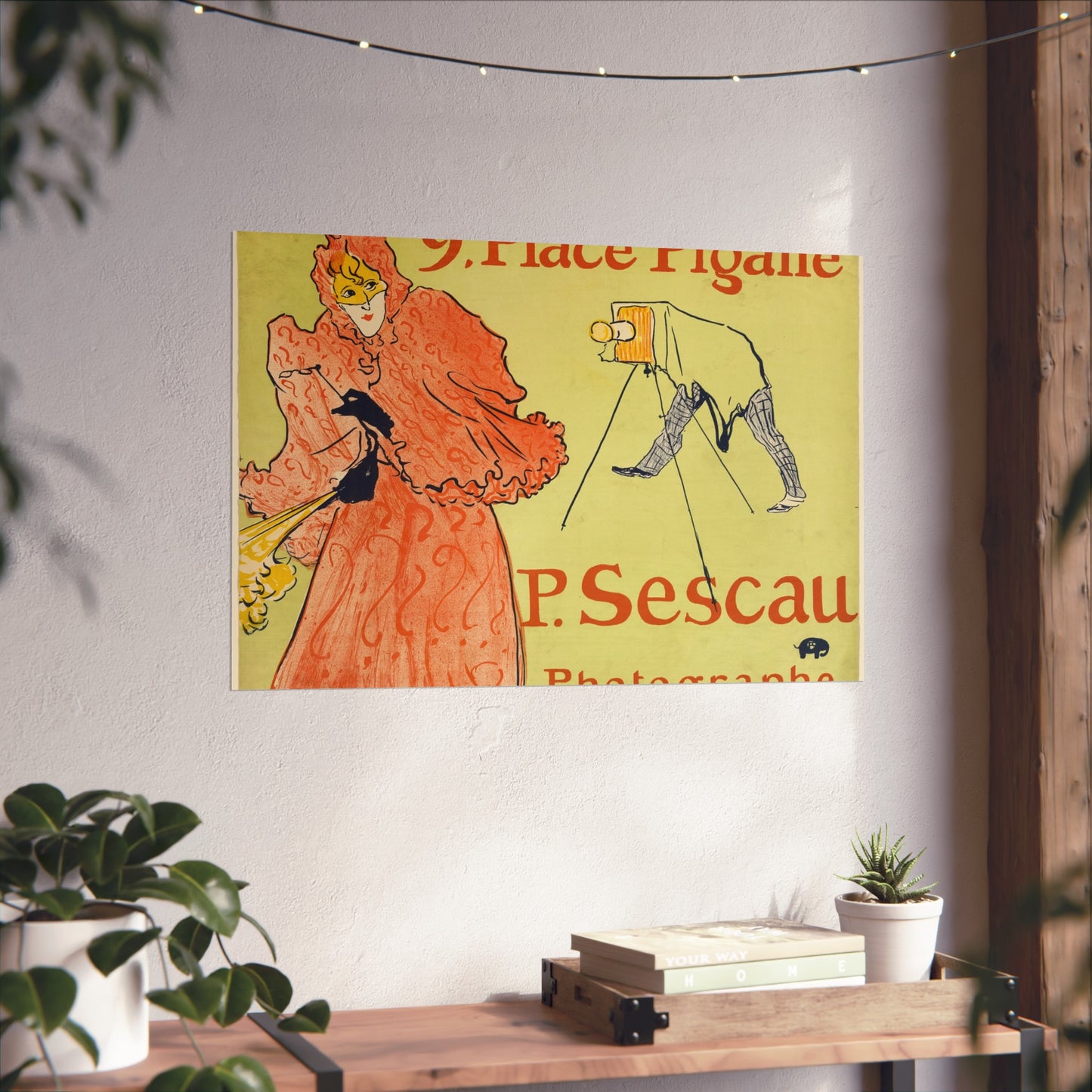 Henri de Toulouse-Lautrec - The Photographer Sescau | Fine Art Poster