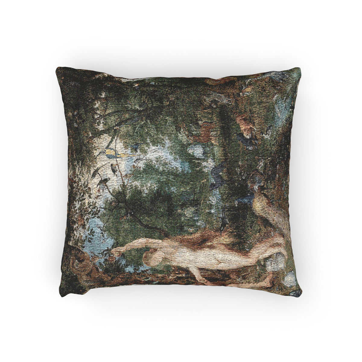 The Garden of Eden with the Fall of Man — Rubens Pillow