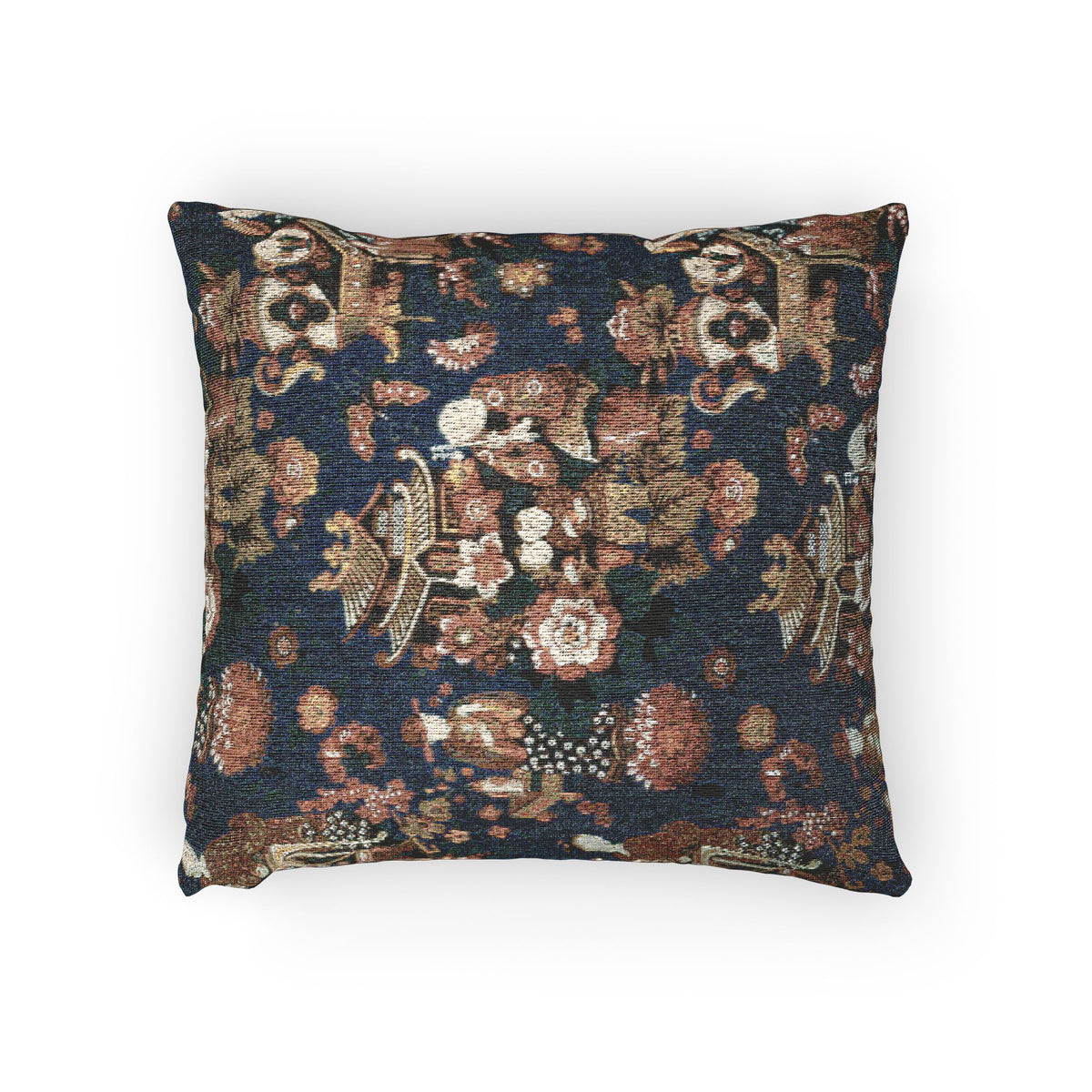 A Chinese Tea Party Furnishing Fabric Pillow